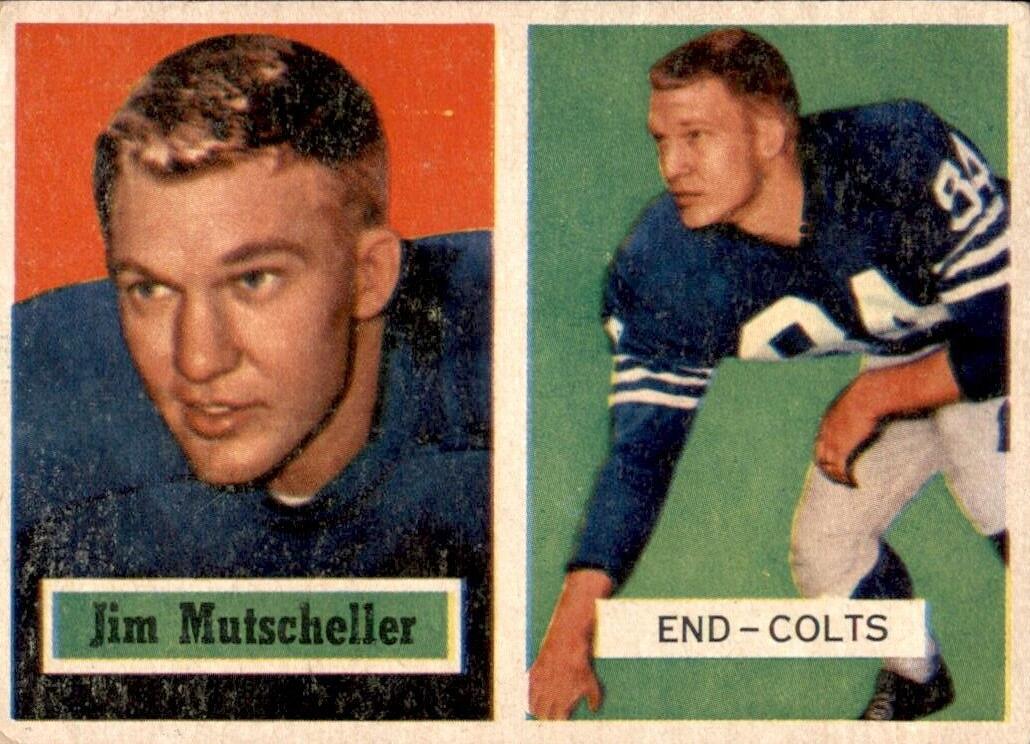 1957 Topps Football Jim Mutscheller #103