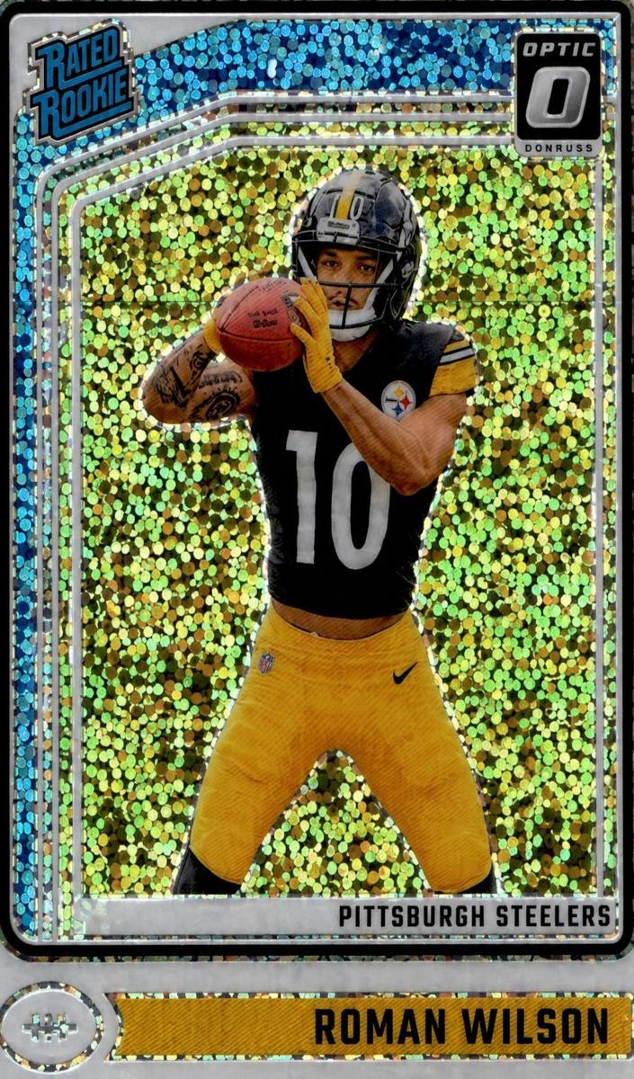 2024 Donruss Optic Football White Sparkle Roman Wilson #285