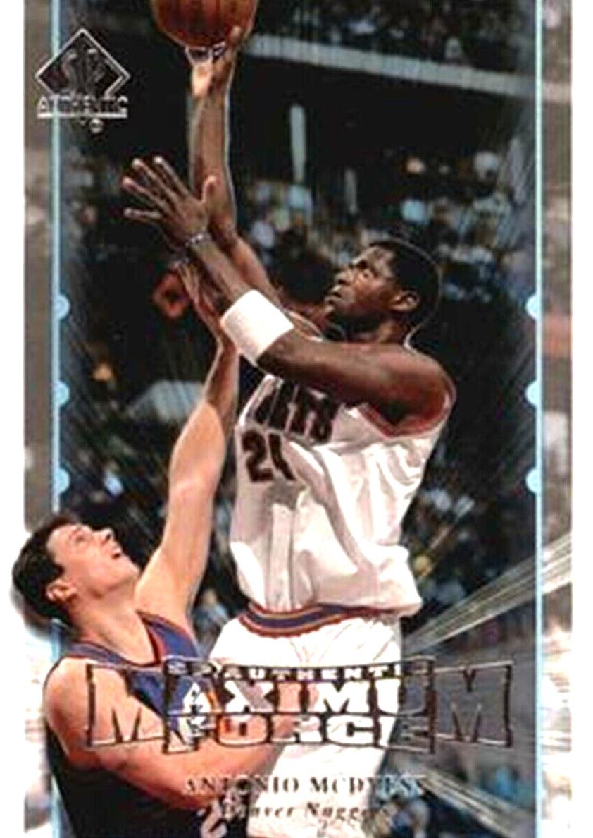 1999 SP Authentic Basketball Antonio McDyess #M15