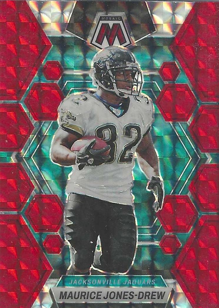 2023 Panini Mosaic Football Red Maurice Jones-Drew #108