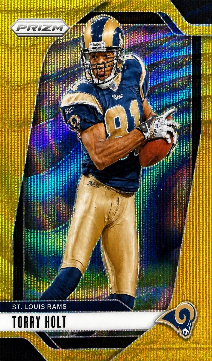 2024 Panini Prizm Football Gold Wave Torry Holt #300