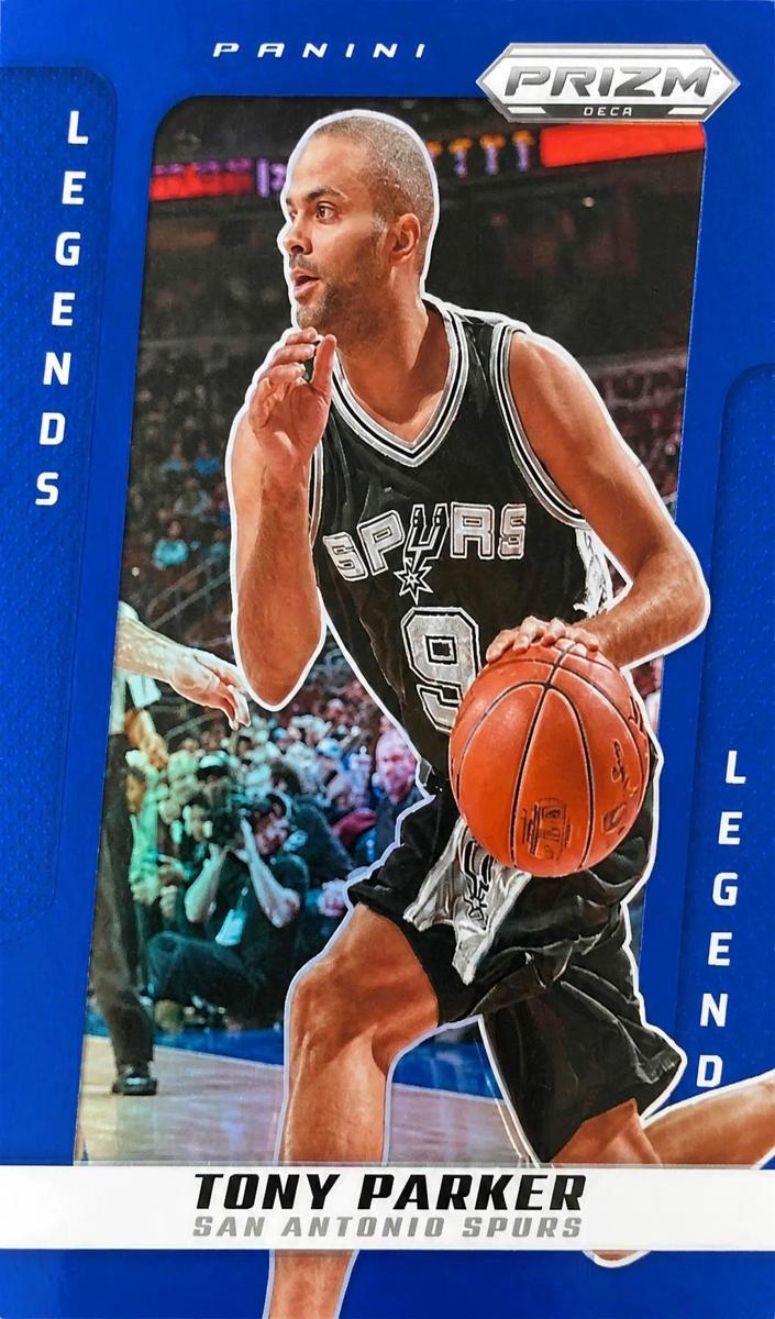 2024 Panini Prizm Deca Basketball Blue Tony Parker #212