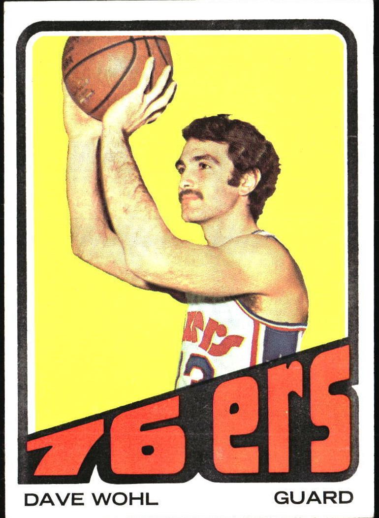 1972 Topps Basketball Dave Wohl #99 PSA 9