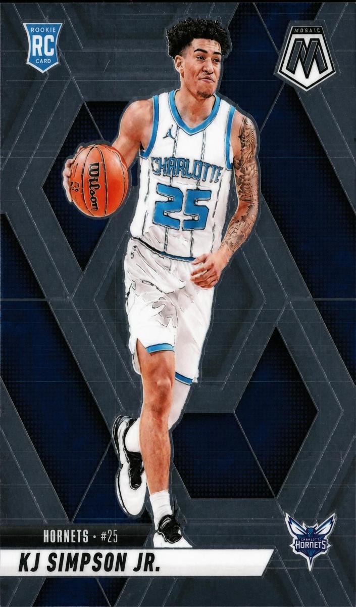 2024 Panini Mosaic Basketball KJ Simpson Jr. #239