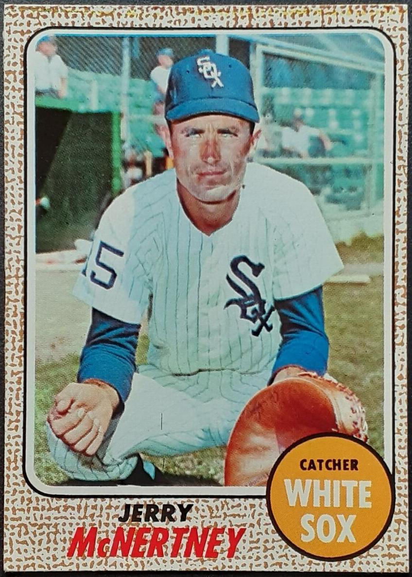 1968 Topps Baseball Jerry McNertney #14 PSA 8