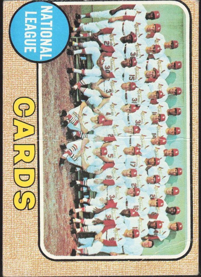 1968 Topps Baseball St. Louis Cards #497