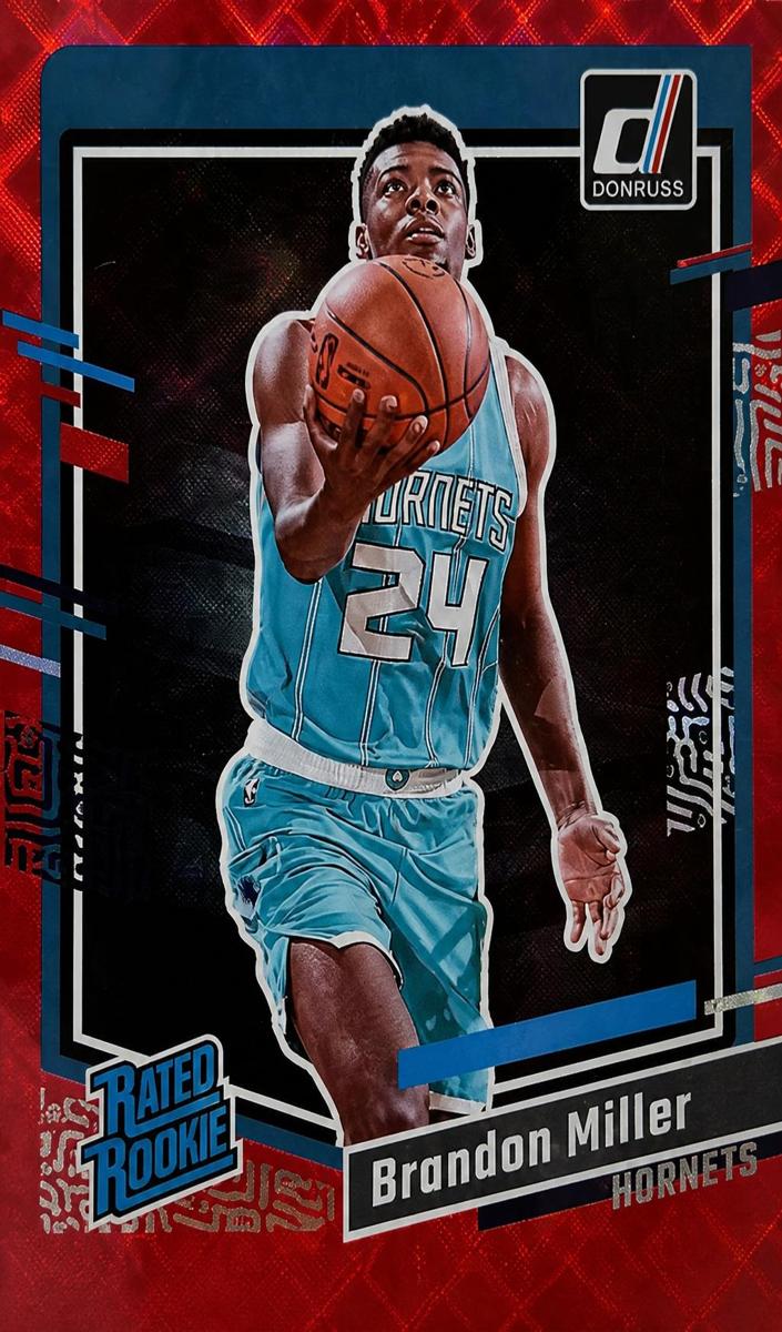 2023 Panini Donruss Basketball Choice Red Brandon Miller #226 PSA 10