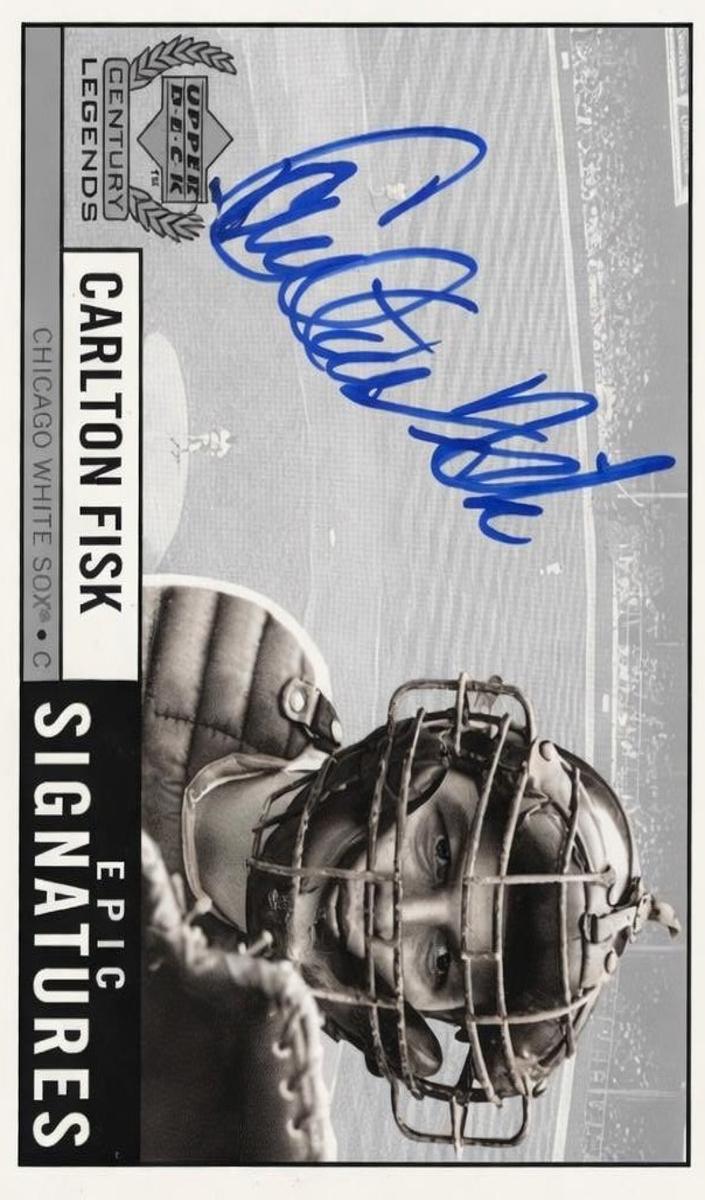1999 Upper Deck Century Legends Baseball Carlton Fisk #CF