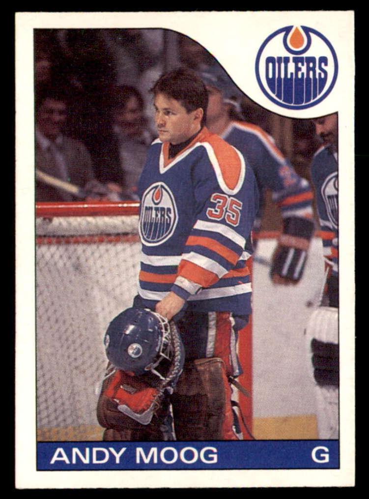 1985 O-Pee-Chee Hockey Andy Moog #12