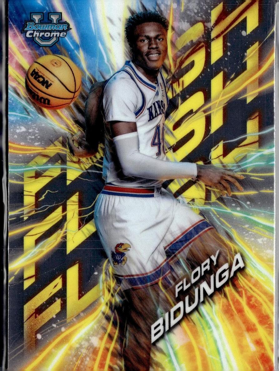2024 Bowman Chrome University Basketball Flory Bidunga #FL-7