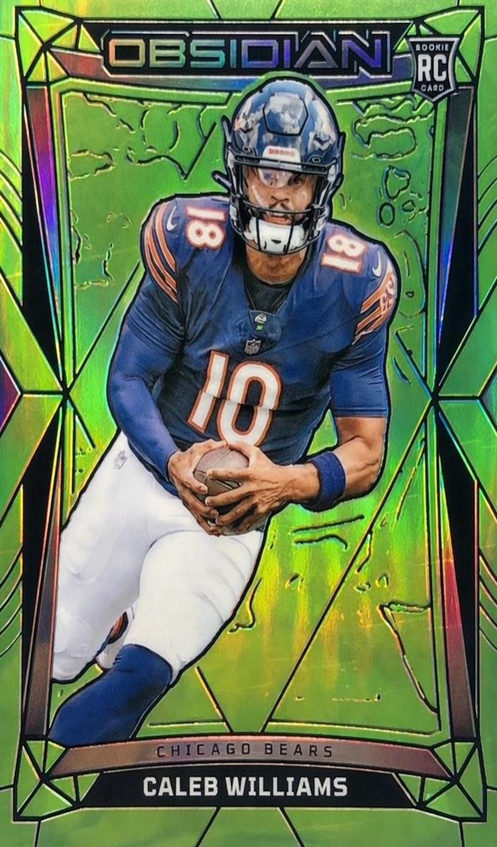 2024 Panini Obsidian Football Green Caleb Williams #31