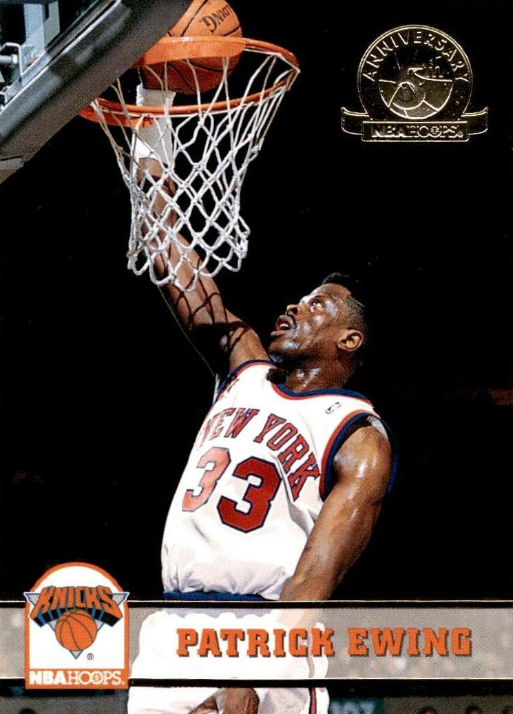 1993 Hoops Basketball 5th Anniversary Patrick Ewing #146 PSA 9