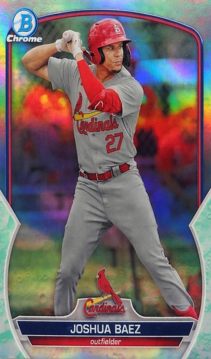 2023 Bowman Chrome Prospects Baseball Lunar Glow Joshua Baez #BCP-127