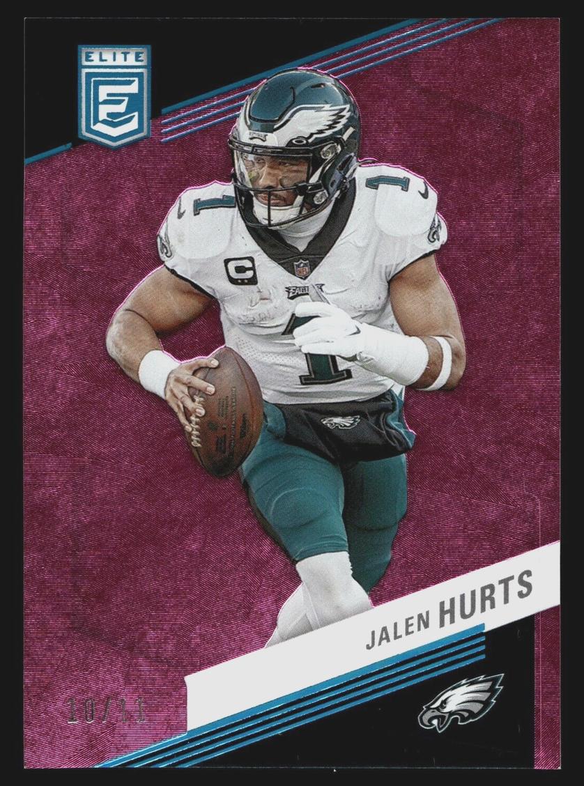 2023 Donruss Elite Football FOTL Pink Jalen Hurts #44