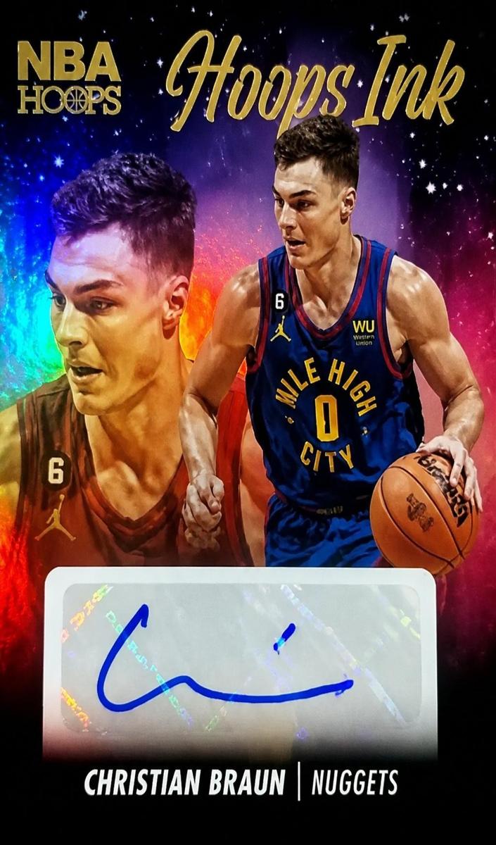 2023 Panini Hoops Basketball Christian Braun #HI-BRU SGC 8.5