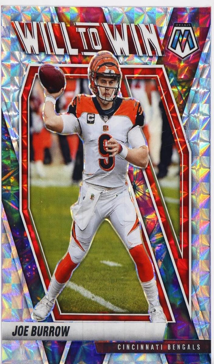 2021 Panini Mosaic Football Joe Burrow #WW-8 PSA 10