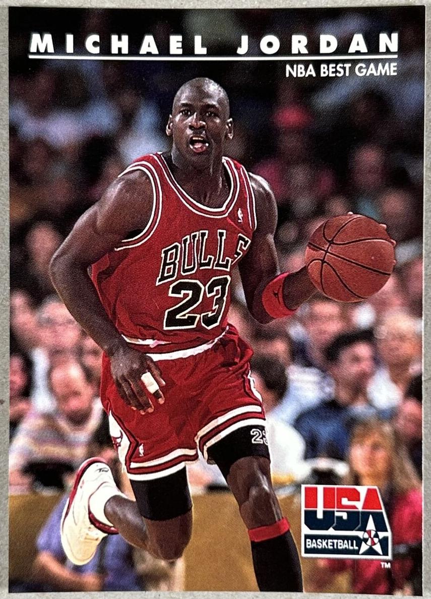 1992 Skybox Basketball Michael Jordan #40 PSA 9