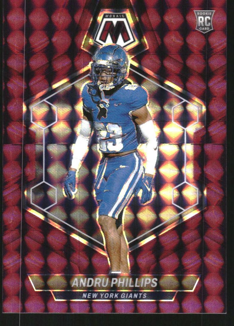 2024 Panini Mosaic Football Purple Andru Phillips #362