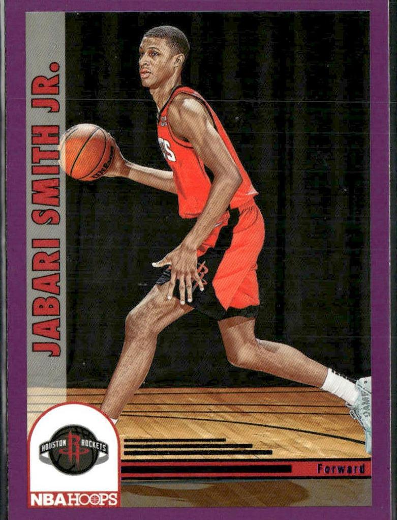 2022 Panini Hoops Basketball Purple Jabari Smith Jr. #283 PSA 9