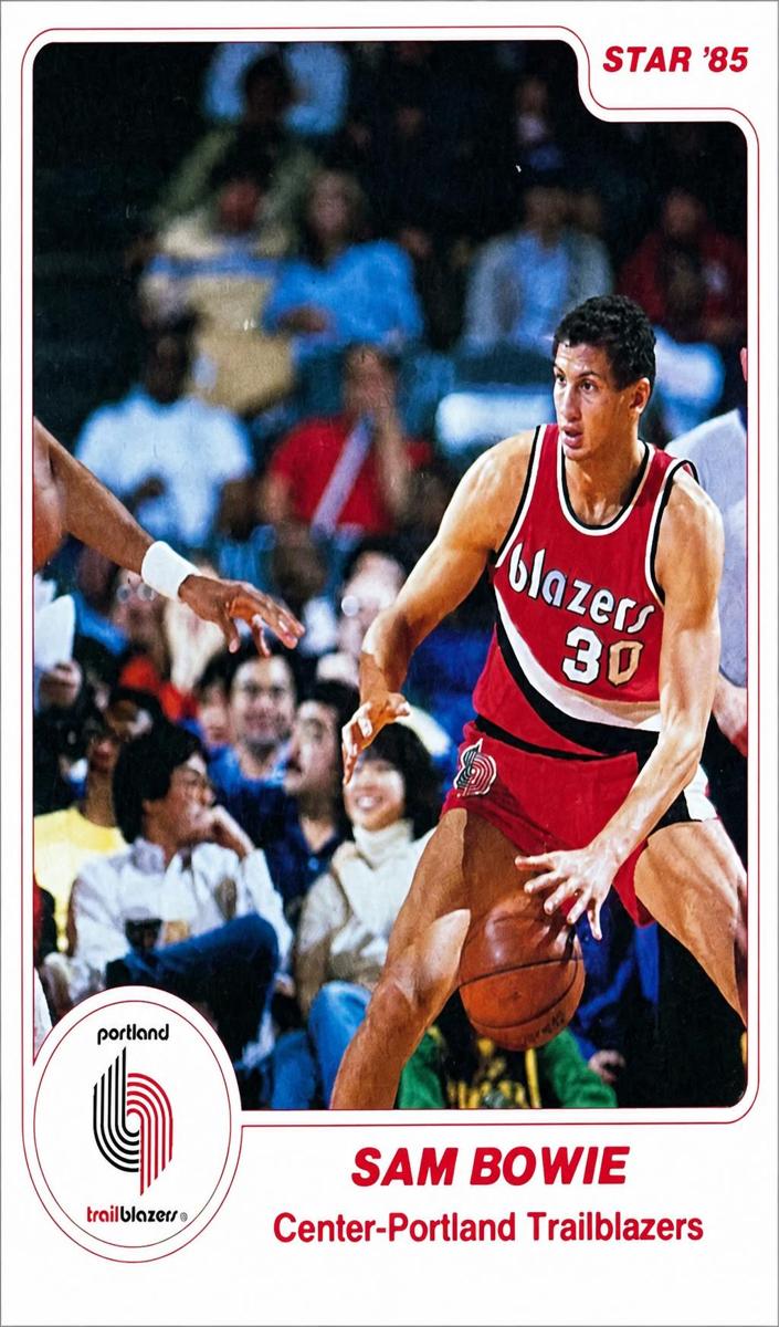 1984 Star Basketball Sam Bowie #162