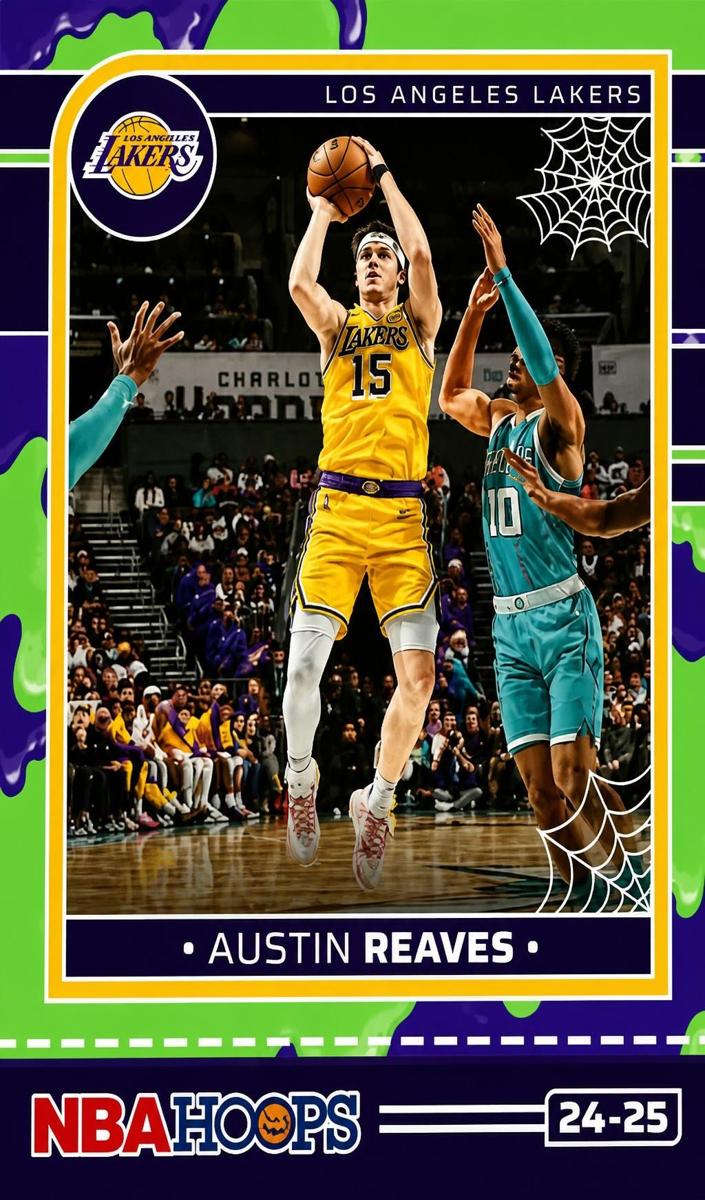 2024 Panini Haunted Hoops Basketball Slime Austin Reaves #94