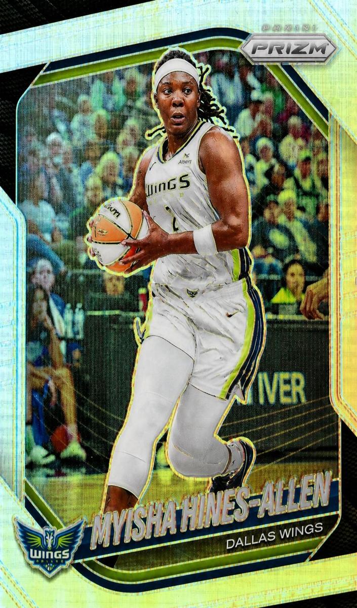 2025 Panini Prizm WNBA Basketball Silver Myisha Hines-Allen #96