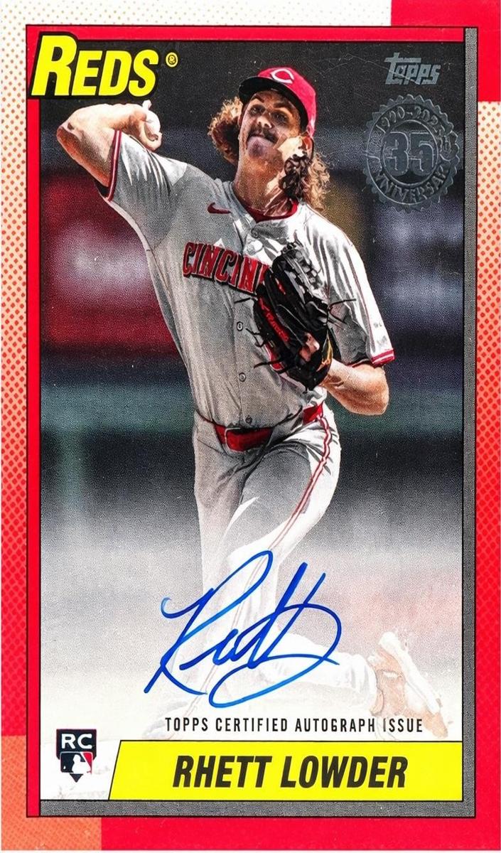 2025 Topps Baseball Rhett Lowder #90B2-RL