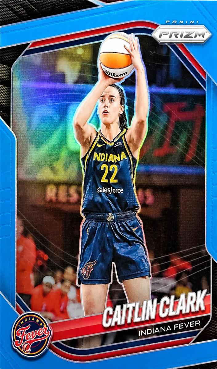2025 Panini Prizm WNBA Basketball Carolina Blue Caitlin Clark #22