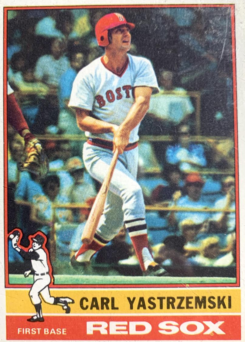 1976 Topps Baseball Carl Yastrzemski #230