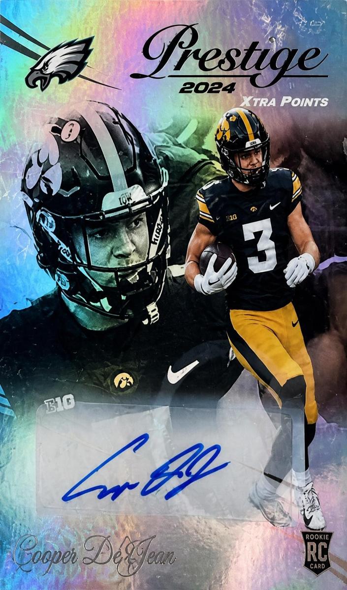 2024 Panini Prestige Football Cooper DeJean #317 PSA 8