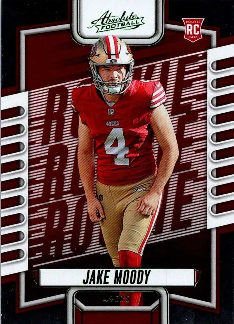 2023 Panini Absolute Football Green Jake Moody #188