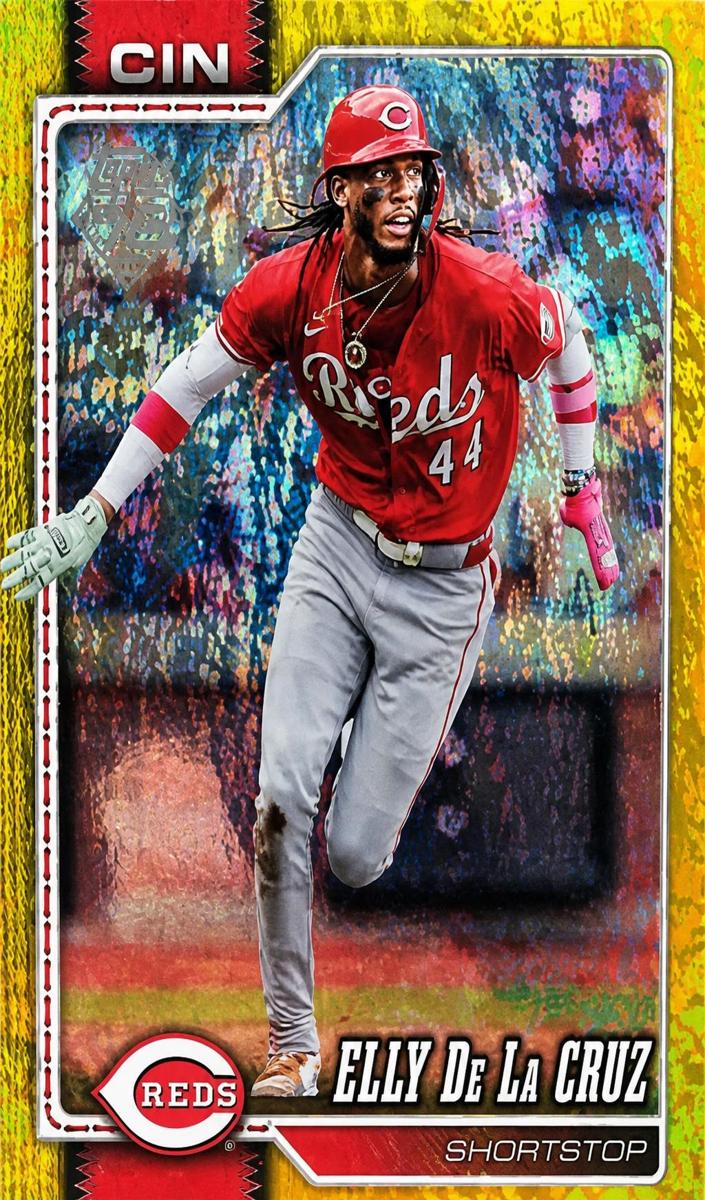 2026 Topps Baseball Yellow Rainbow Foil Elly De La Cruz #150