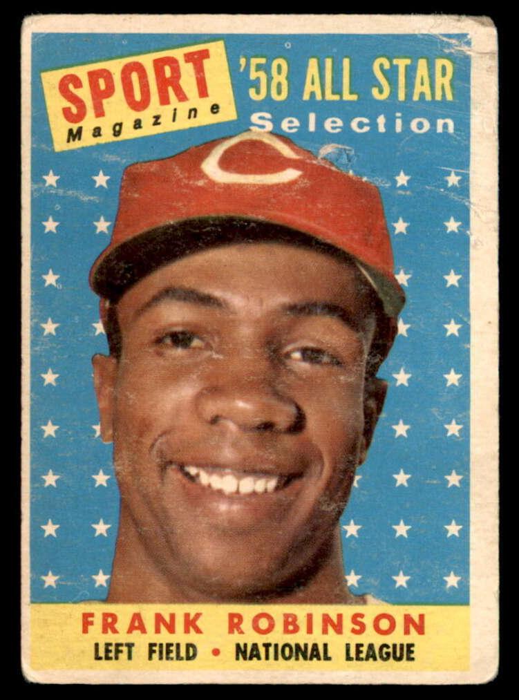 1958 Topps Baseball All-Star Frank Robinson #484