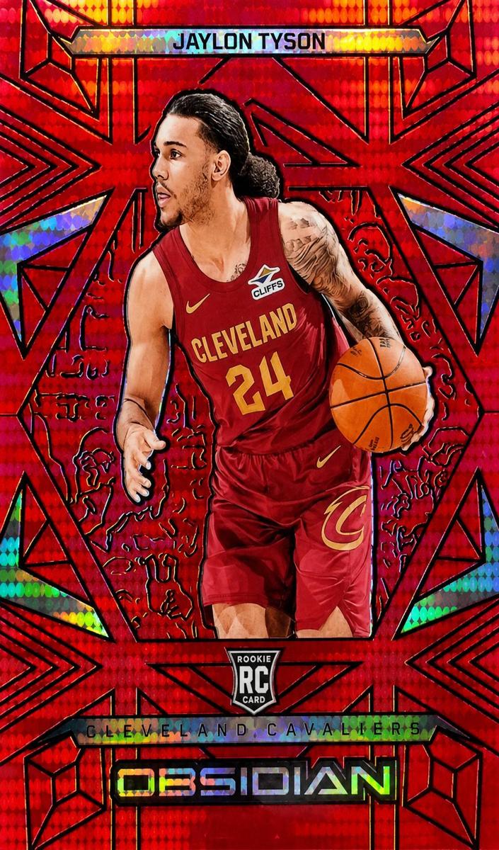 2024 Panini Obsidian Basketball Electric Etch Lucky Envelopes Jaylon Tyson #146