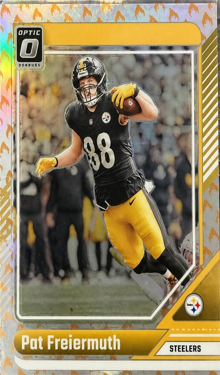 2024 Donruss Optic Football Fire Pat Freiermuth #167