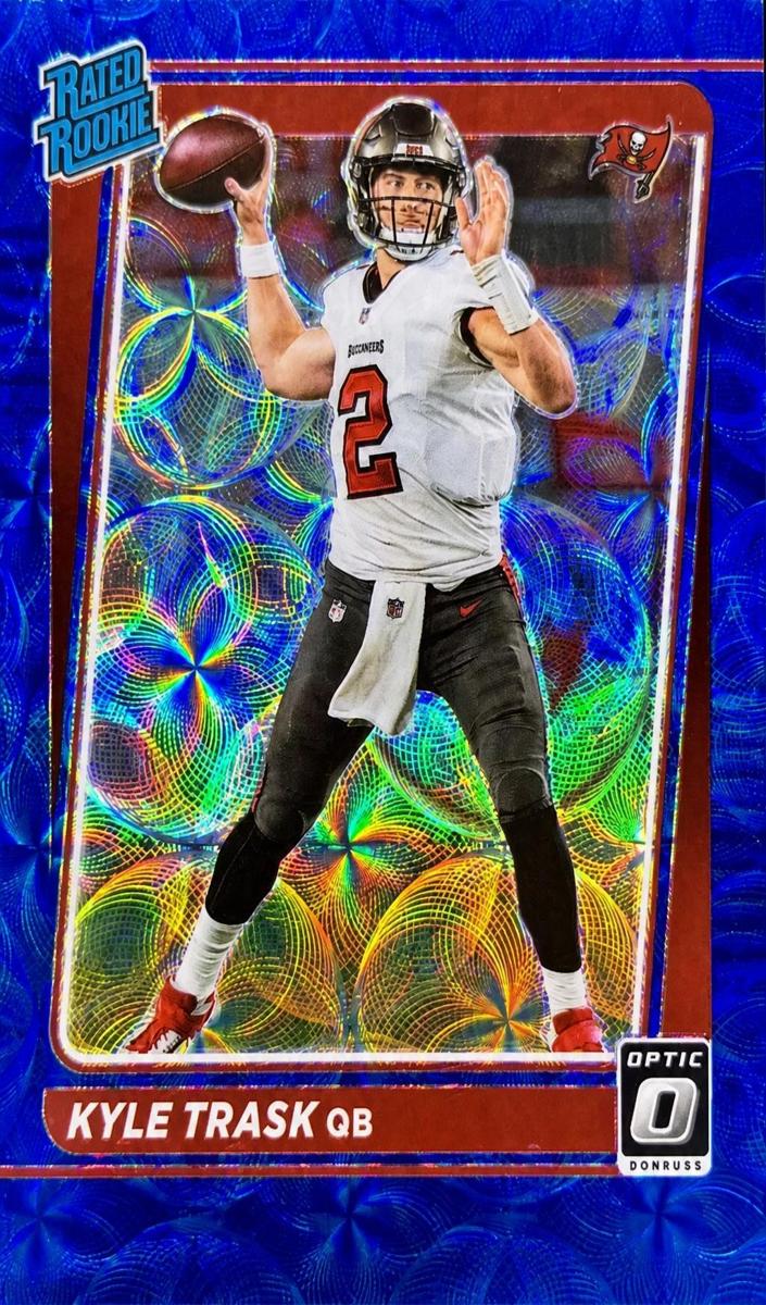 2021 Donruss Optic Football Blue Scope Kyle Trask #209