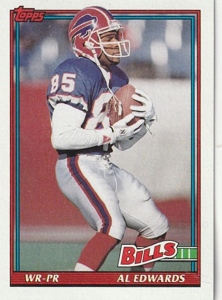 1991 Topps Football Al Edwards #48