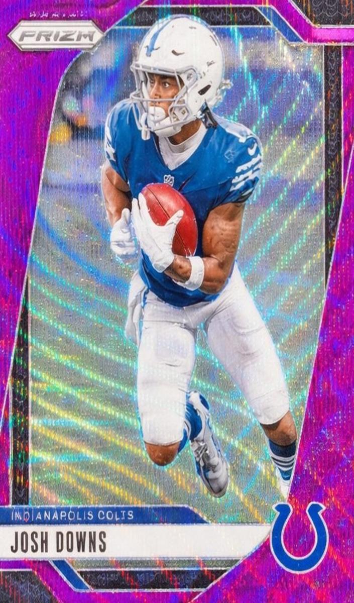 2024 Panini Prizm Football Purple Wave Josh Downs #122