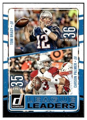 2016 Panini Donruss Football Tom Brady #6 PSA 10