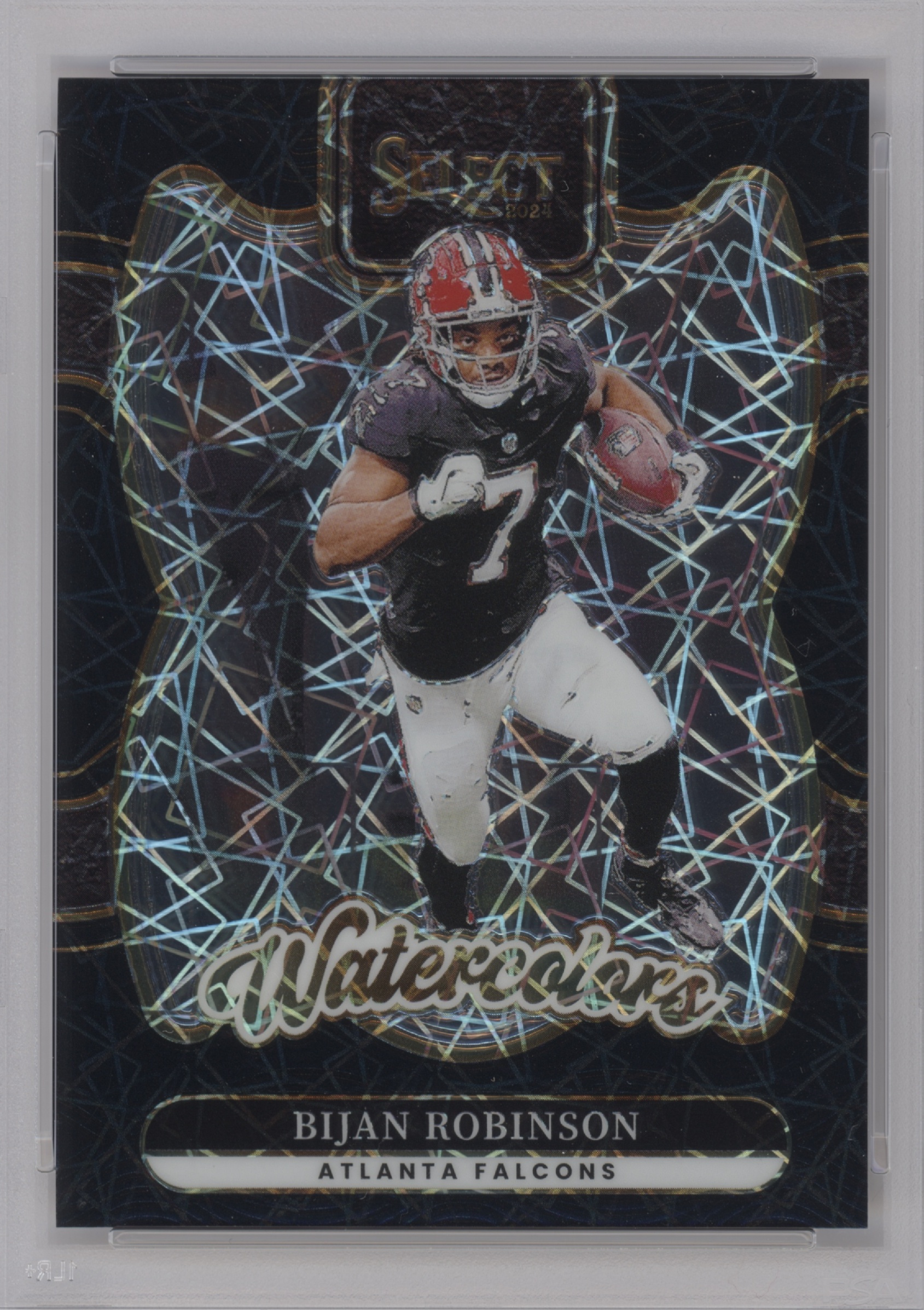 2024 Panini Select Football Black Bijan Robinson #16