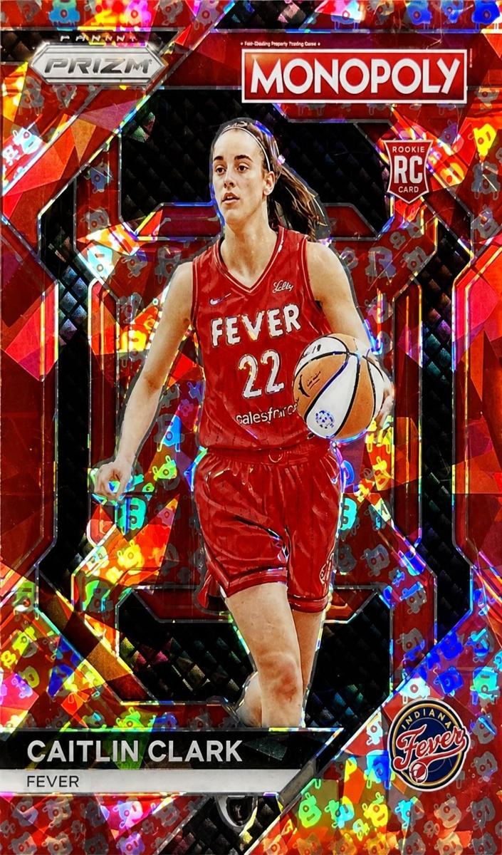 2024 Panini Prizm Monopoly WNBA Basketball Free Parking Caitlin Clark #WNBA27 PSA 9