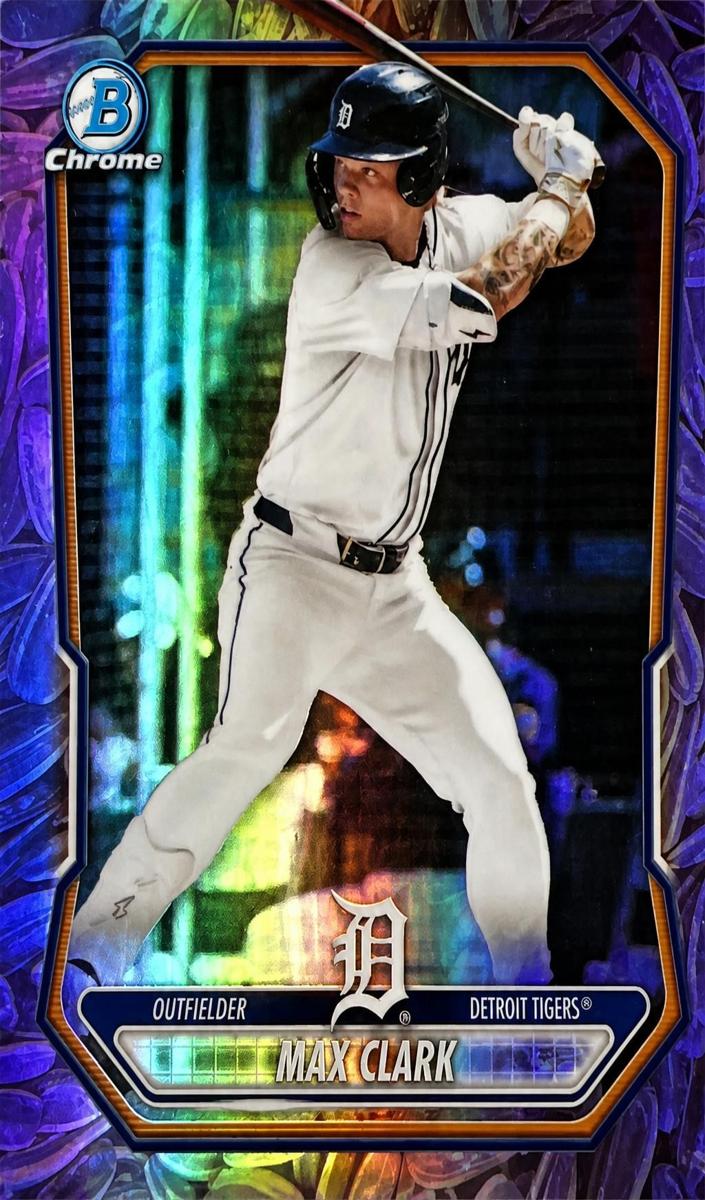 2026 Bowman Baseball Sunflower Seeds Refractor Max Clark #BCP-2