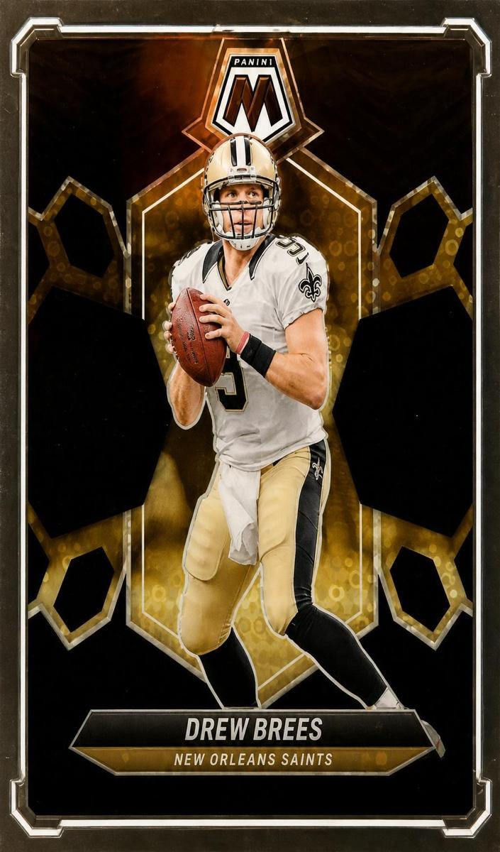 2024 Panini Mosaic Football No Huddle Black Drew Brees #230
