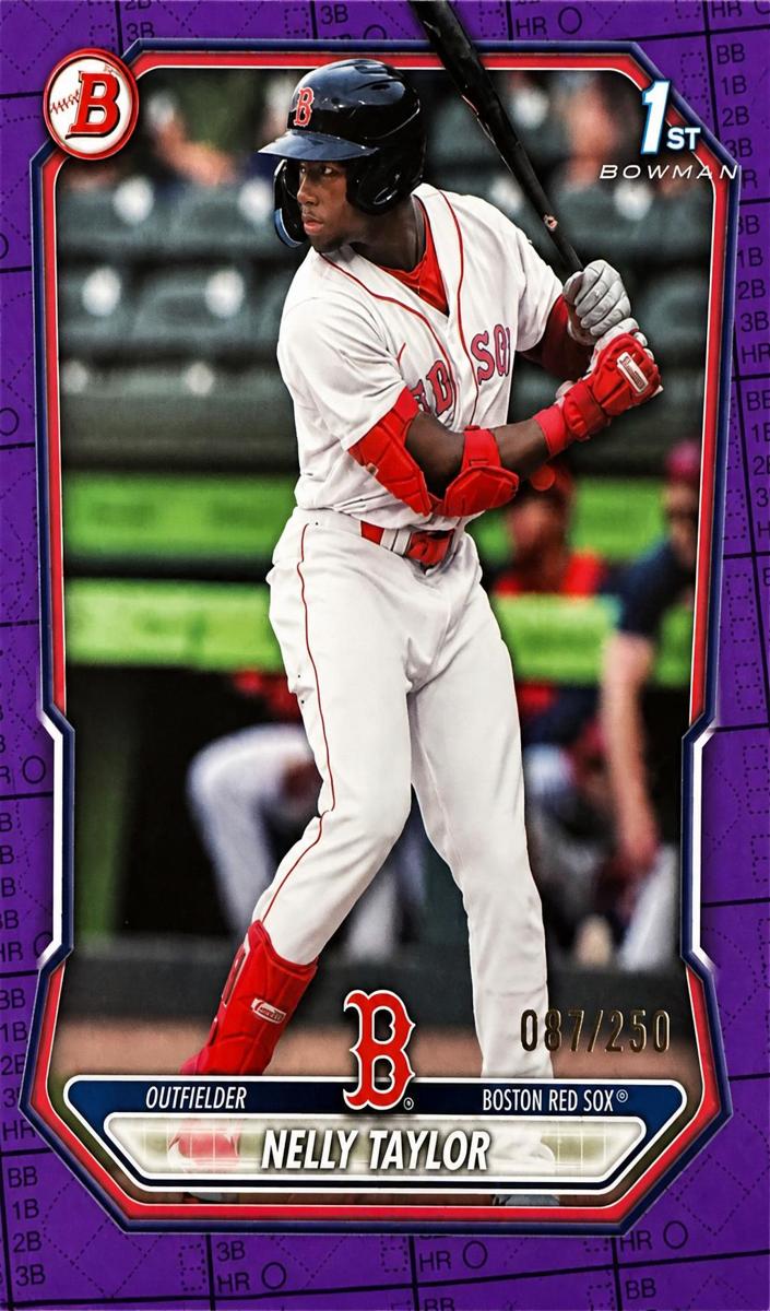 2026 Bowman Baseball Purple Border Nelly Taylor #BP-65