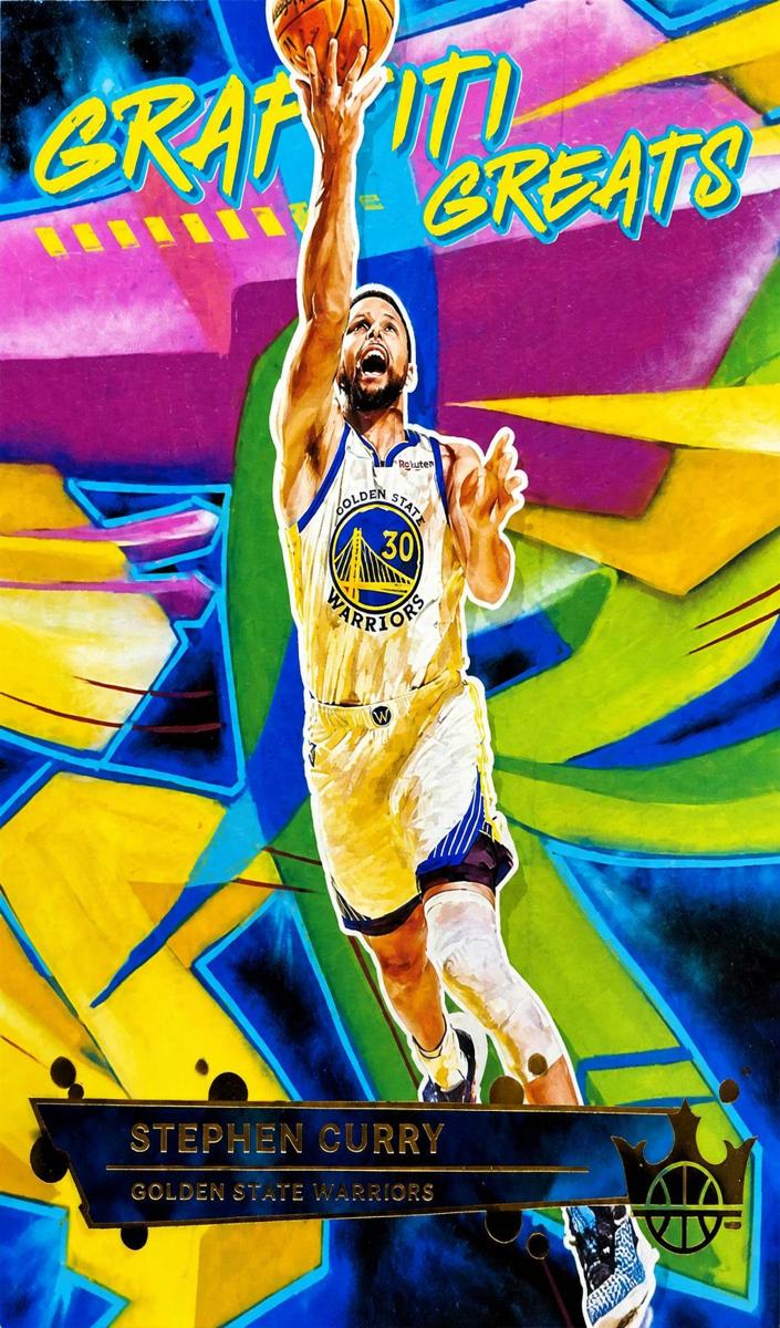 2021 Panini Court Kings Basketball Stephen Curry #6 SGC 8.5