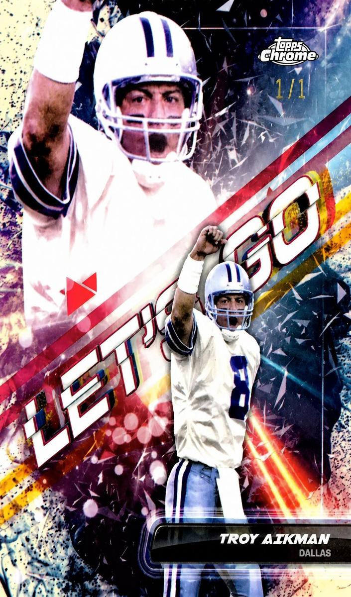 2023 Topps Composite Football Superfractor Troy Aikman #LG-11