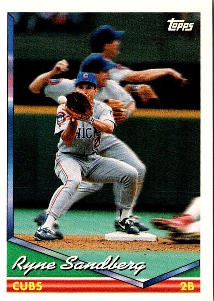 1994 Topps Baseball Spanish Ryne Sandberg #300