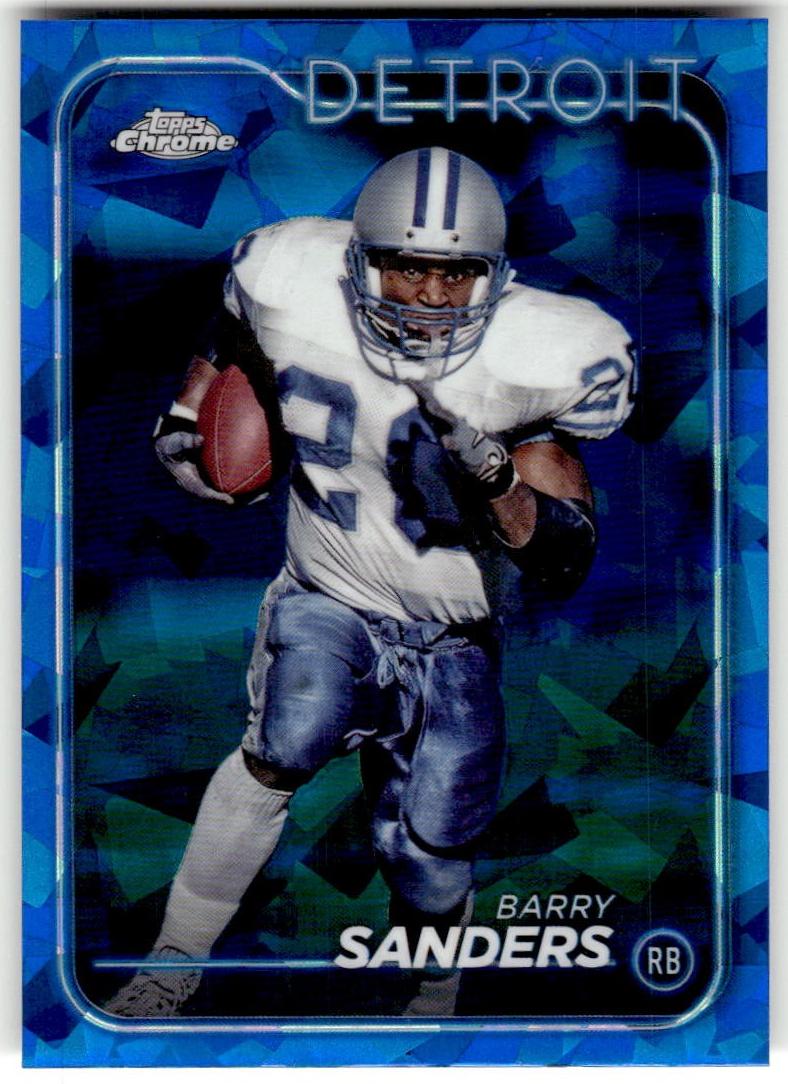 2024 Topps Chrome Sapphire Football Barry Sanders #67