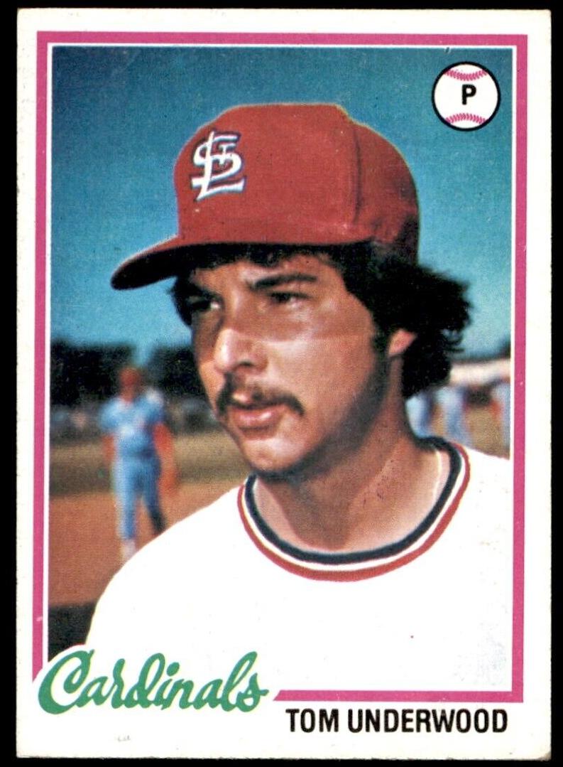 1978 Topps Baseball Tom Underwood #531 PSA 8.5