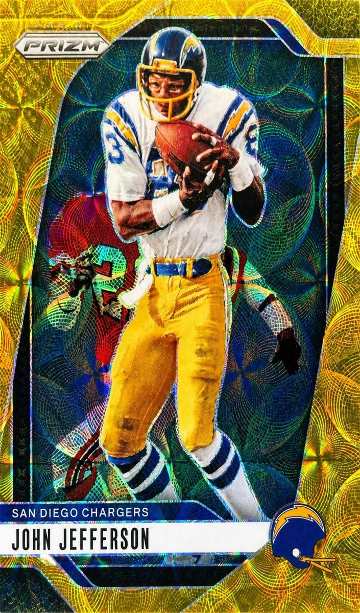 2024 Panini Prizm Football Choice Gold John Jefferson #165